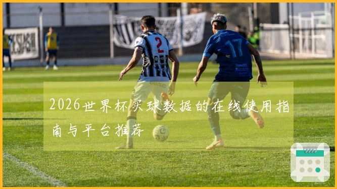2026世界杯买球数据的在线使用指南与平台推荐