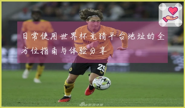 日常使用世界杯竞猜平台地址的全方位指南与体验分享